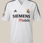 Camisa titular do Real Madrid da Espanha.